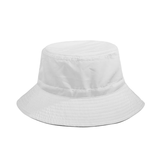 White Trump Patriotic Bucket Hat w/ Signature Brim
