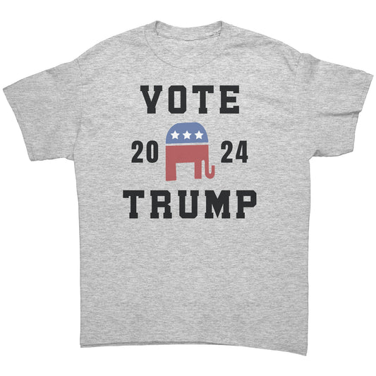 Vote Trump 2024 GOP Elephant  Republican Party T-Shirt