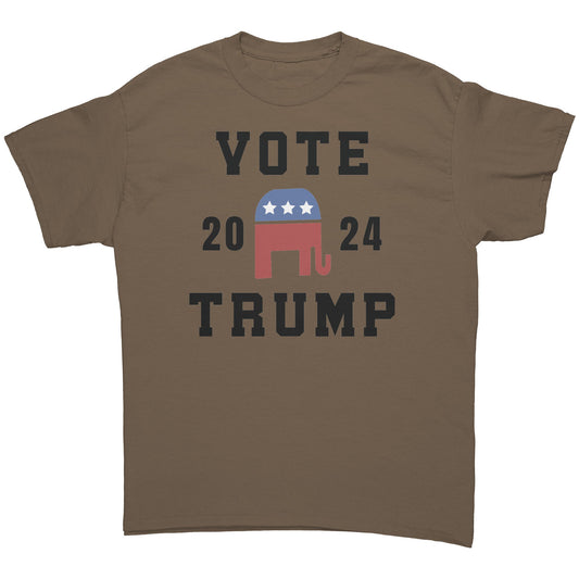 Vote Trump 2024 GOP Elephant  Republican Party T-Shirt