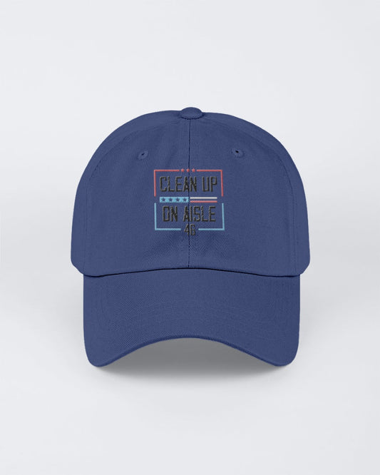 Clean up on Aisle 46 Anti Joe Biden Embroidered Hat